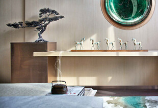 中式雅致室内摆件景观