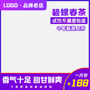 碧螺春茶叶促销展示