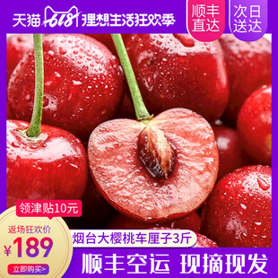 新鲜美味大樱桃促销热卖