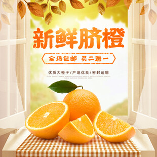 新鲜脐橙开启美味新体验
