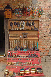 传统手工艺品展示架