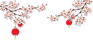 梅花装饰