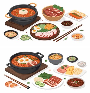 多样韩式美食大集合