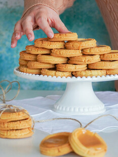 美味手工饼干展示