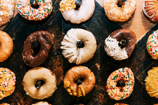 多彩美味甜甜圈大集合
