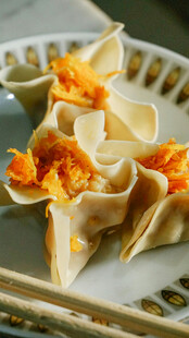 美味南瓜馅饺子