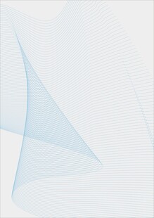 简约淡蓝几何线条背景图