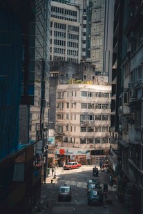 都市街巷中的建筑景观