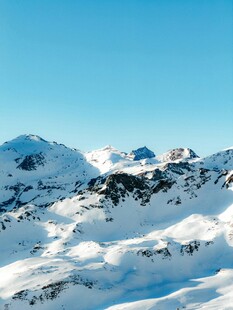 壮丽雪山风景