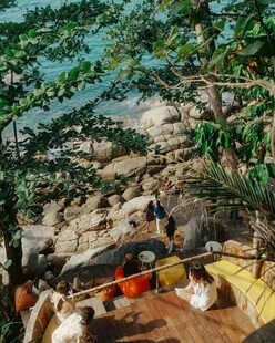 海边露营场景