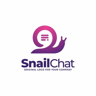 SnailChat聊天应用标志