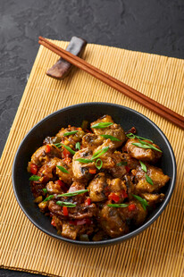 辣炒鸡肉
