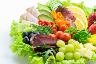 蔬果肉类拼盘