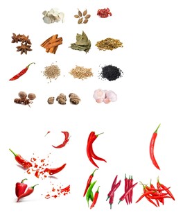 香料辣椒桂皮香叶
