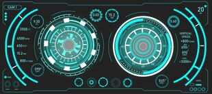 科技仪表盘