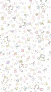 梦幻碎花图案背景纹理