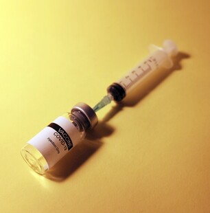 医用注射器特写