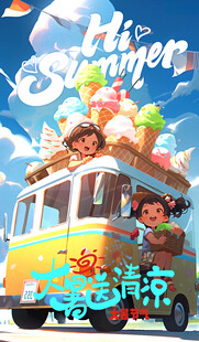 大暑海报