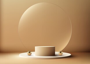 暖金展示台