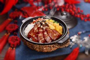 锅巴洋芋烘饭