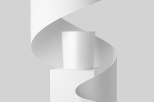 空白蜡烛模型展示样机