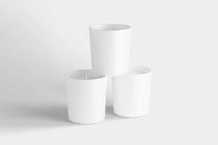 空白蜡烛模型设计展示样机