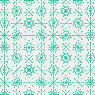 清新绿白雪花图案纹理