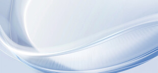 蓝色渐变流动线条背景