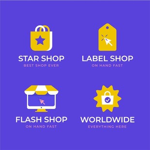 购物商店相关图标集合