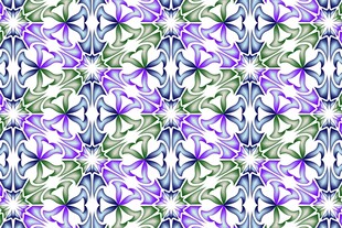 紫色几何花卉图案纹理