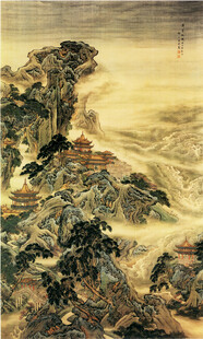 大海仙山图