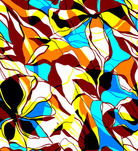 抽象多彩几何图案纹理