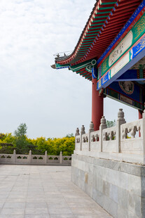 中式古建筑一角