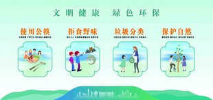 文明旅游行动宣传海报