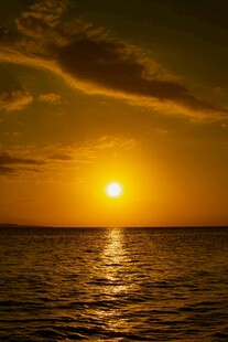 海上日落美景