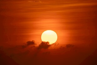 夕阳西下