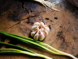新鲜葱蒜