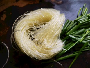 干粉丝与青葱
