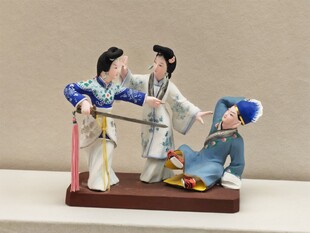 古典戏曲人物摆件