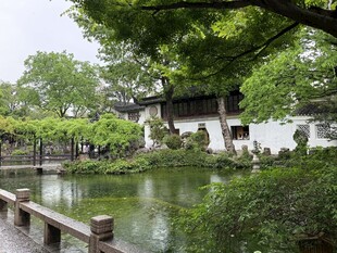 中式园林水景