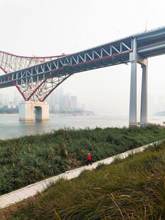 江边大桥风景