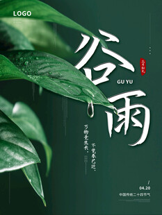 谷雨海报 