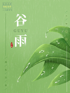 谷雨海报 