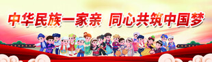 民族团结文化展板