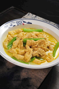 金汤腐竹美味佳肴