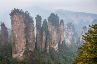 张家界奇峰美景