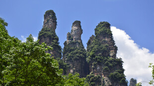 张家界奇峰异石景观