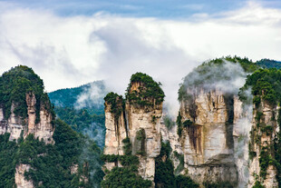 张家界奇峰美景