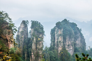 张家界奇峰异石景观