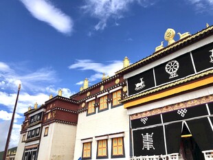 藏式建筑外观风采